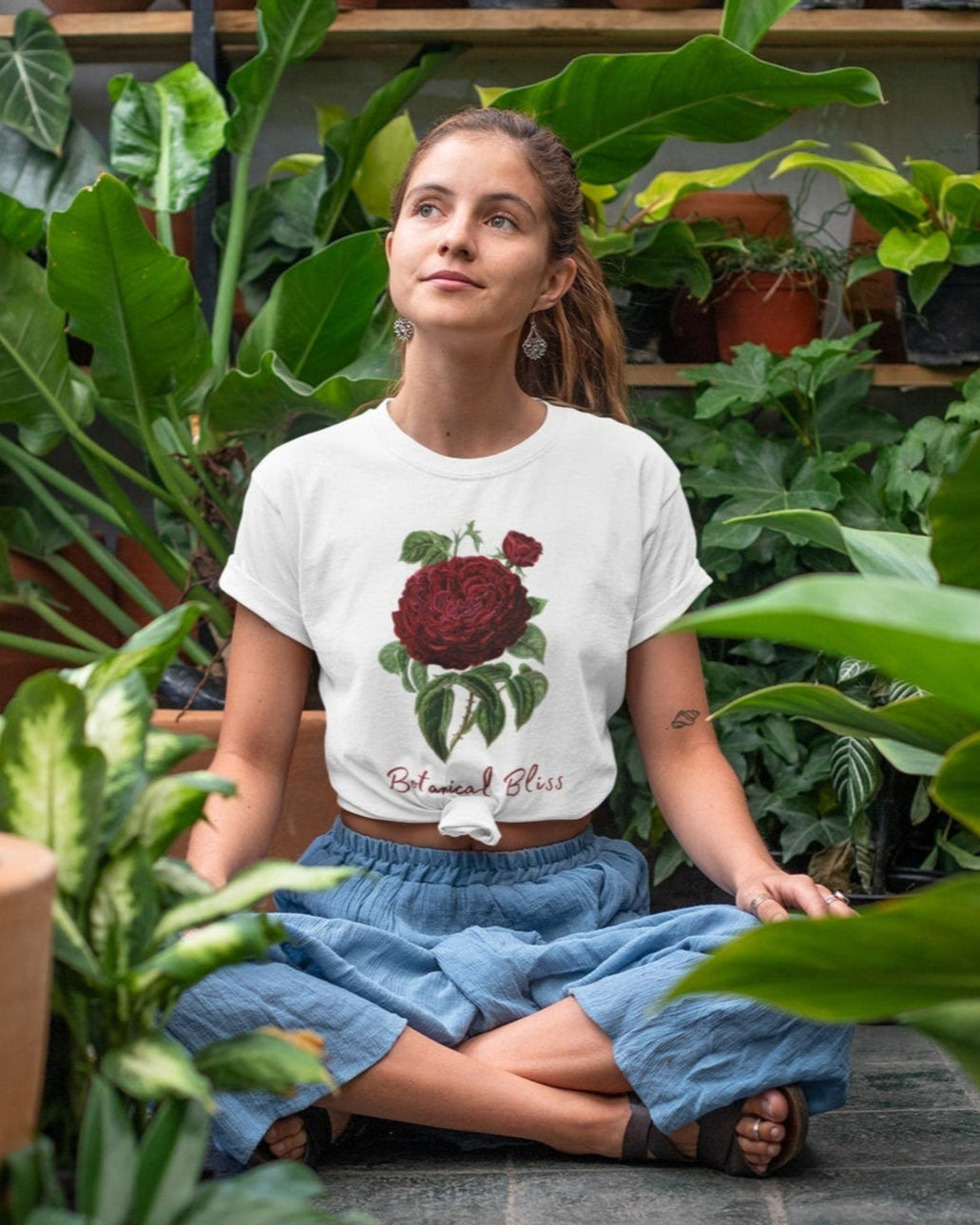 Eco-Friendly Nature T-Shirt – Peony