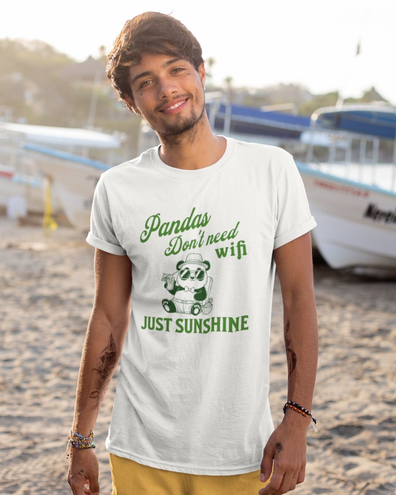 Sustainable Nature T-Shirt – Panda