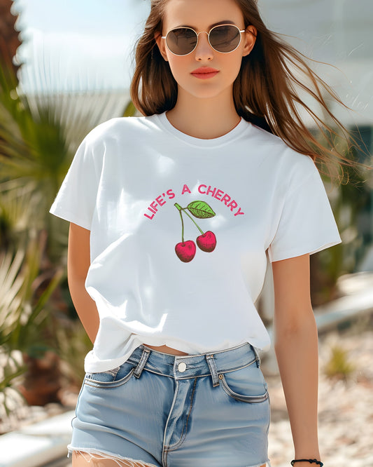 Eco-Friendly Cherry T-shirt
