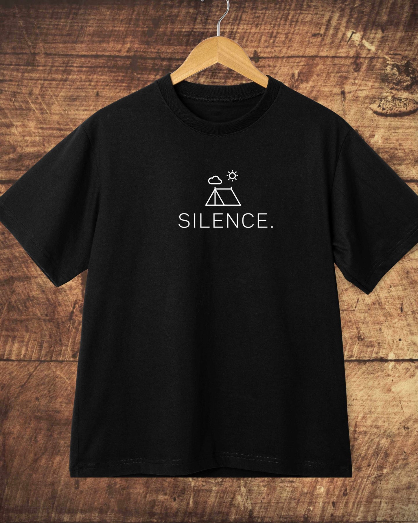 Minimalist T-Shirt – Silence