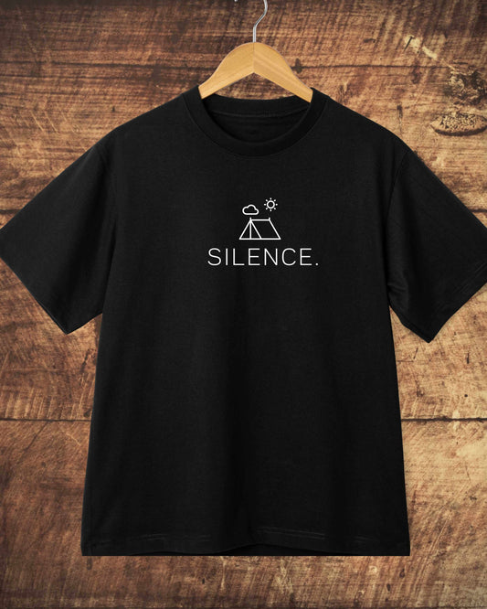 Minimalist T-Shirt – Silence