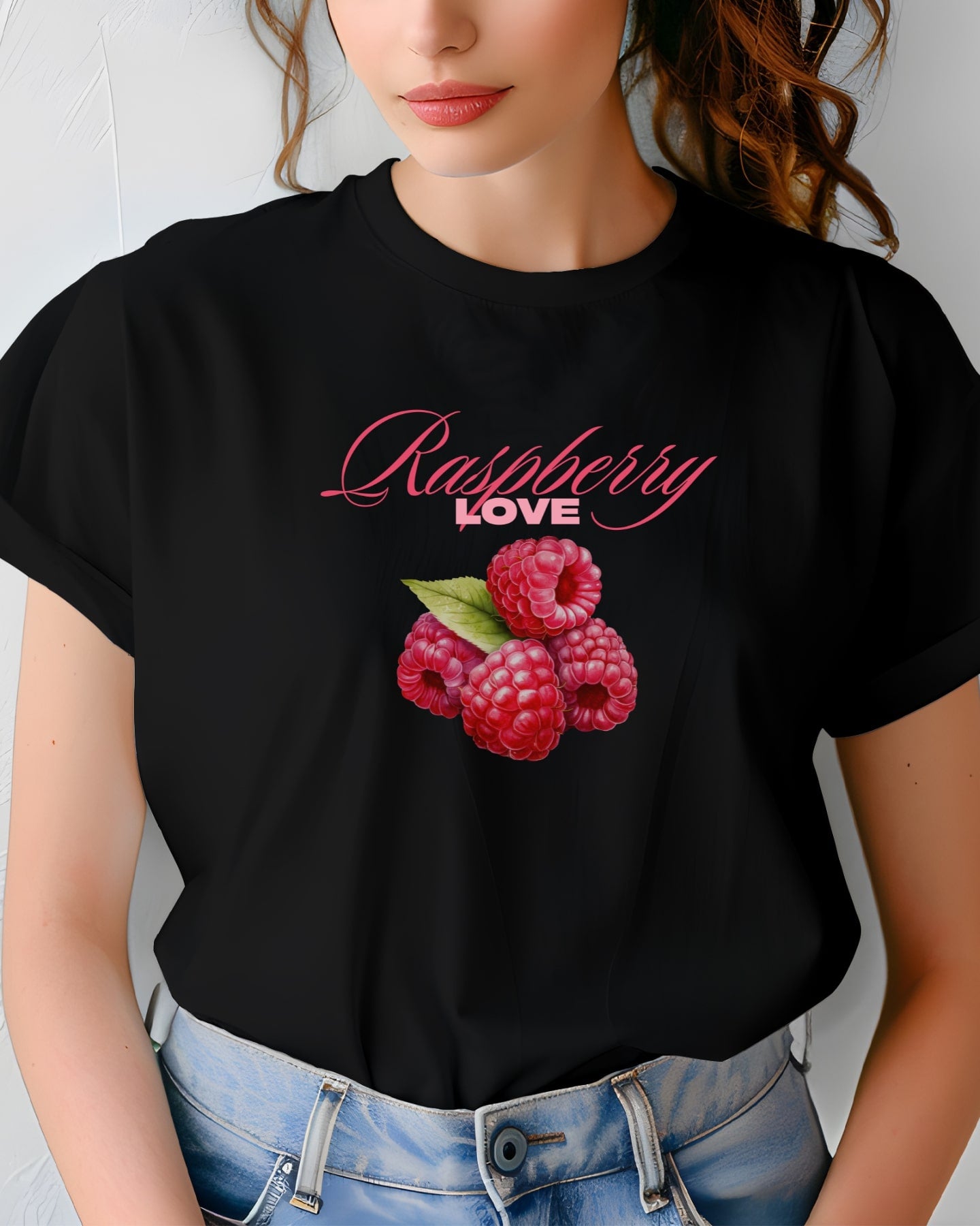 Eco-Friendly Raspberry T-Shirt