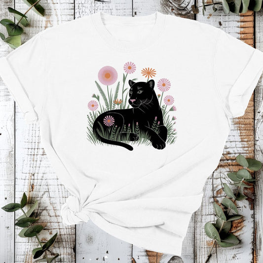 Organic Cotton T-Shirt – Black Panther