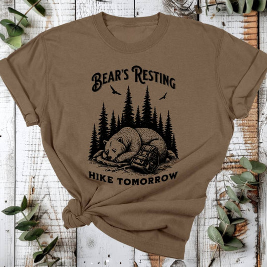 Organic Cotton T-Shirt – Bear's Resting
