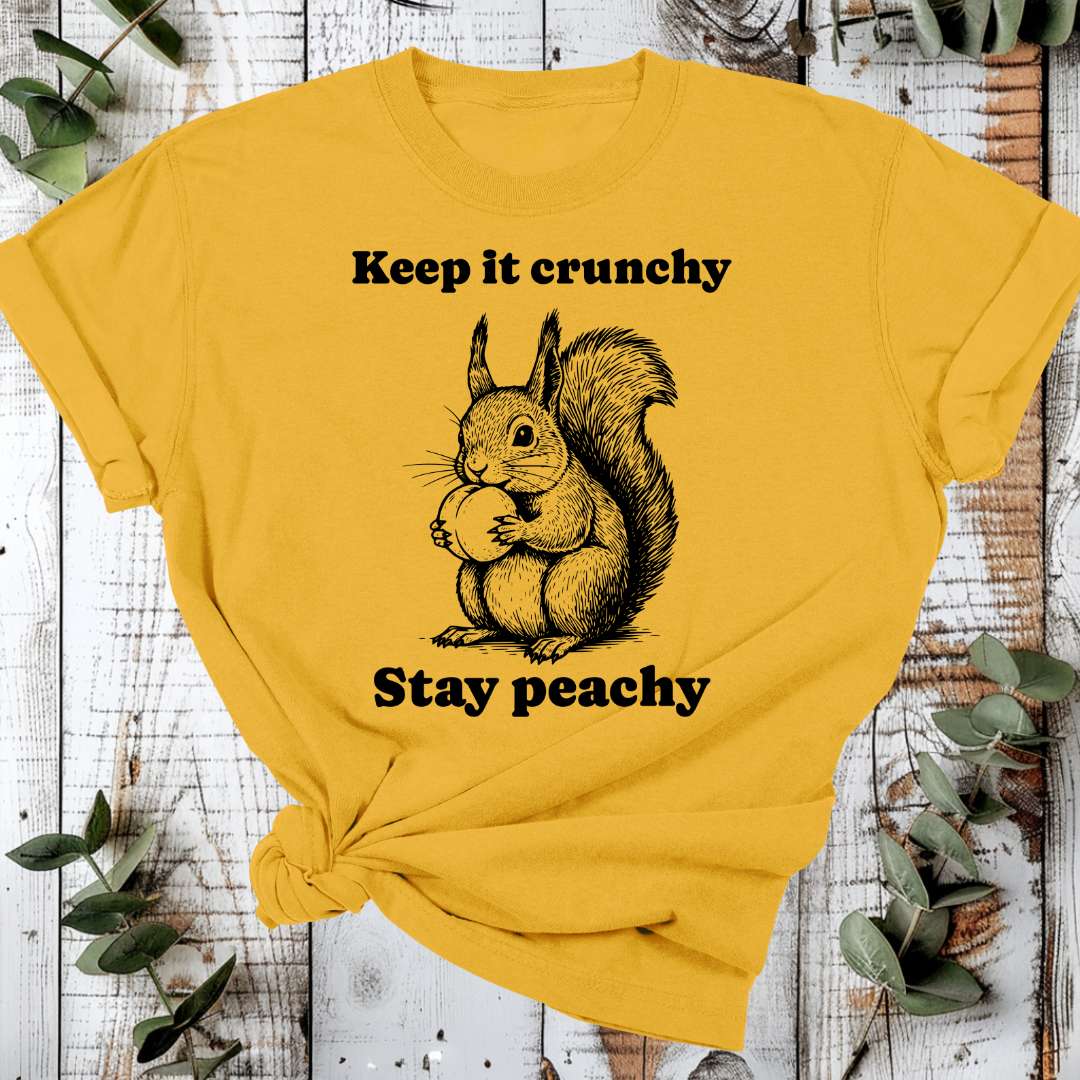 Organic Cotton T-Shirt – Stay Peachy