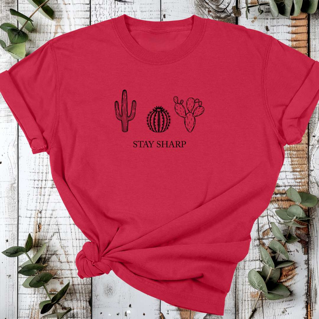 Organic Cotton T-Shirt – Stay Sharp