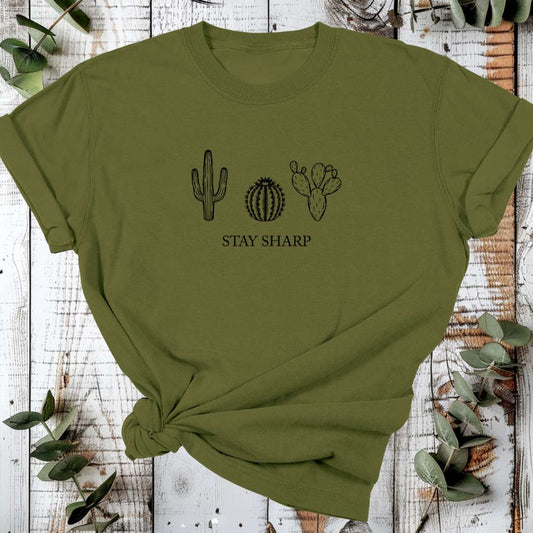 Organic Cotton T-Shirt – Stay Sharp