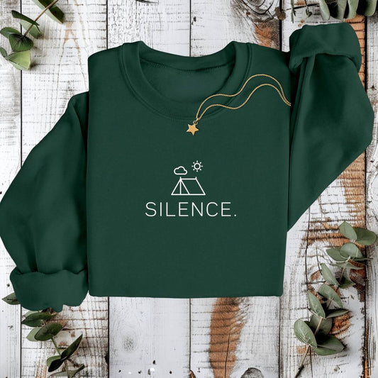 Sustainable Sweatshirt - Silence