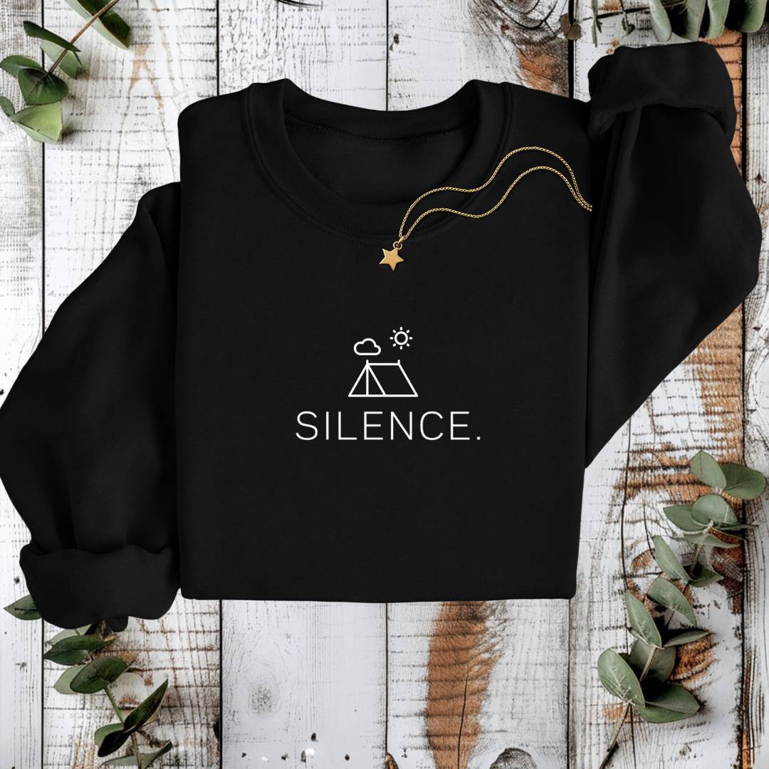 Sustainable Sweatshirt - Silence