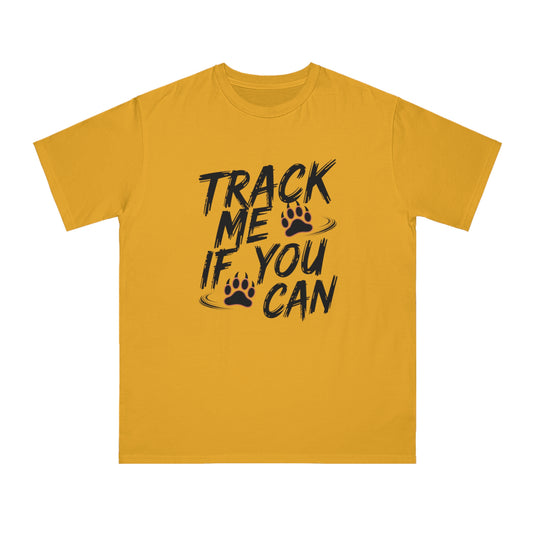Organic Cotton T-Shirt – Track Me If You Can