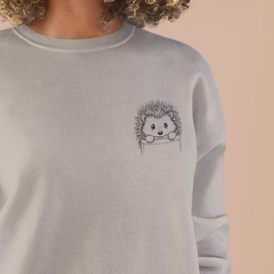 Sustainable Sweatshirt – Hedgehog
