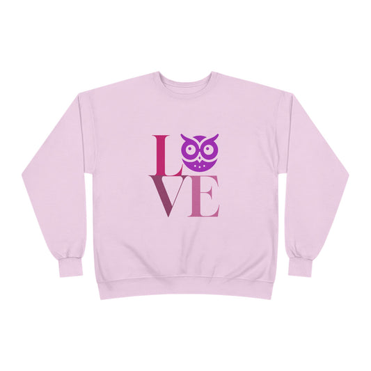 Sustainable Sweatshirt – Owl Love