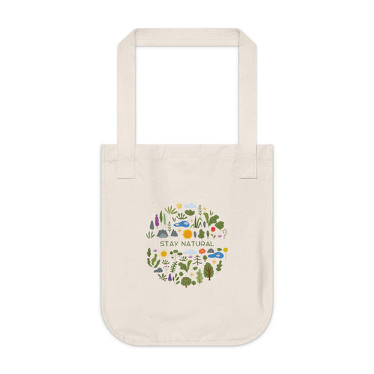 Cotton Tote Bag - Stay natural