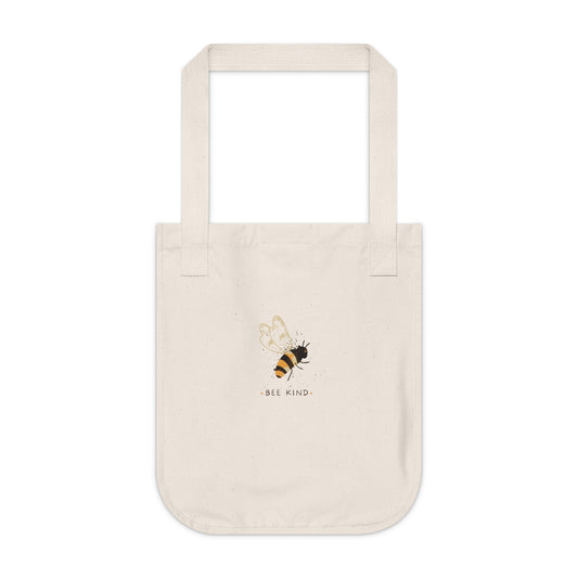 Cotton Tote Bag - Bee Kind
