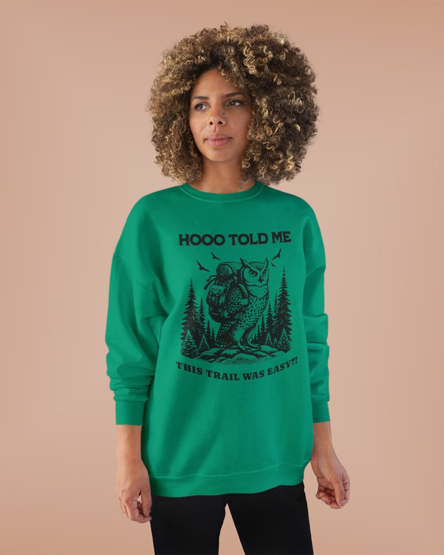 Hiking Owl Sweatshirt