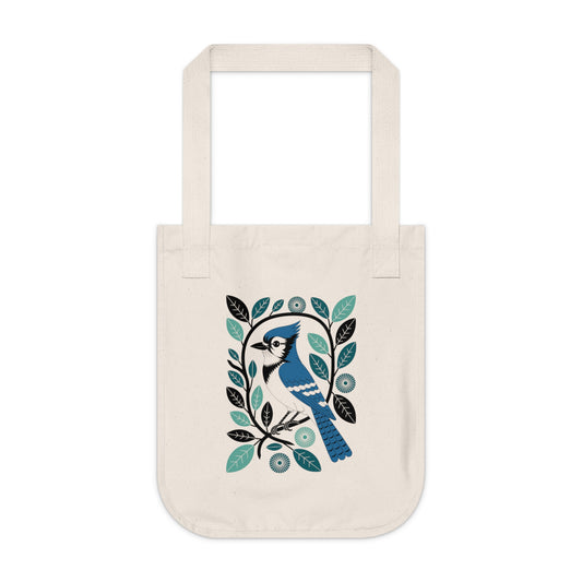 Eco Tote Bag - Blue Jay