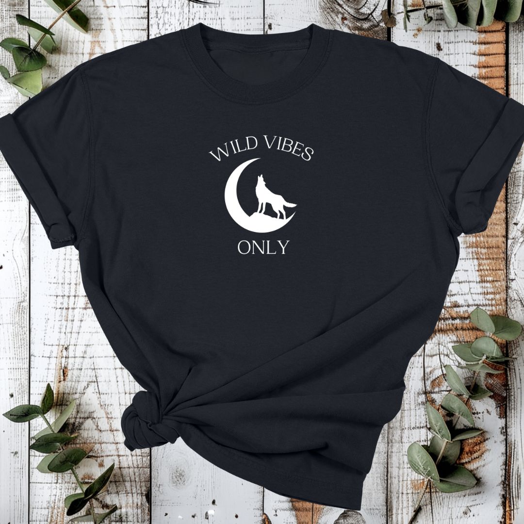 Organic Cotton T-Shirt – Wild Vibes Only