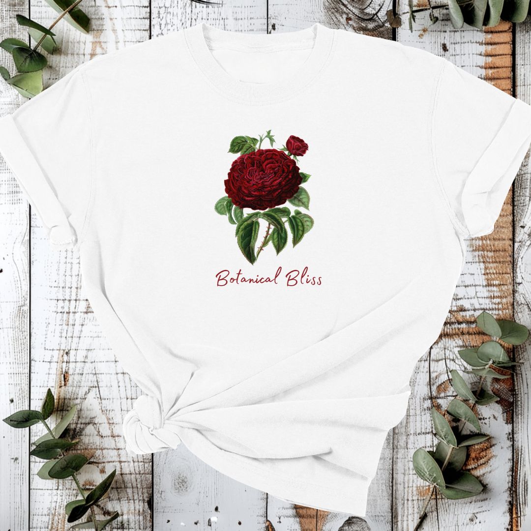 Eco-Friendly Nature T-Shirt – Peony