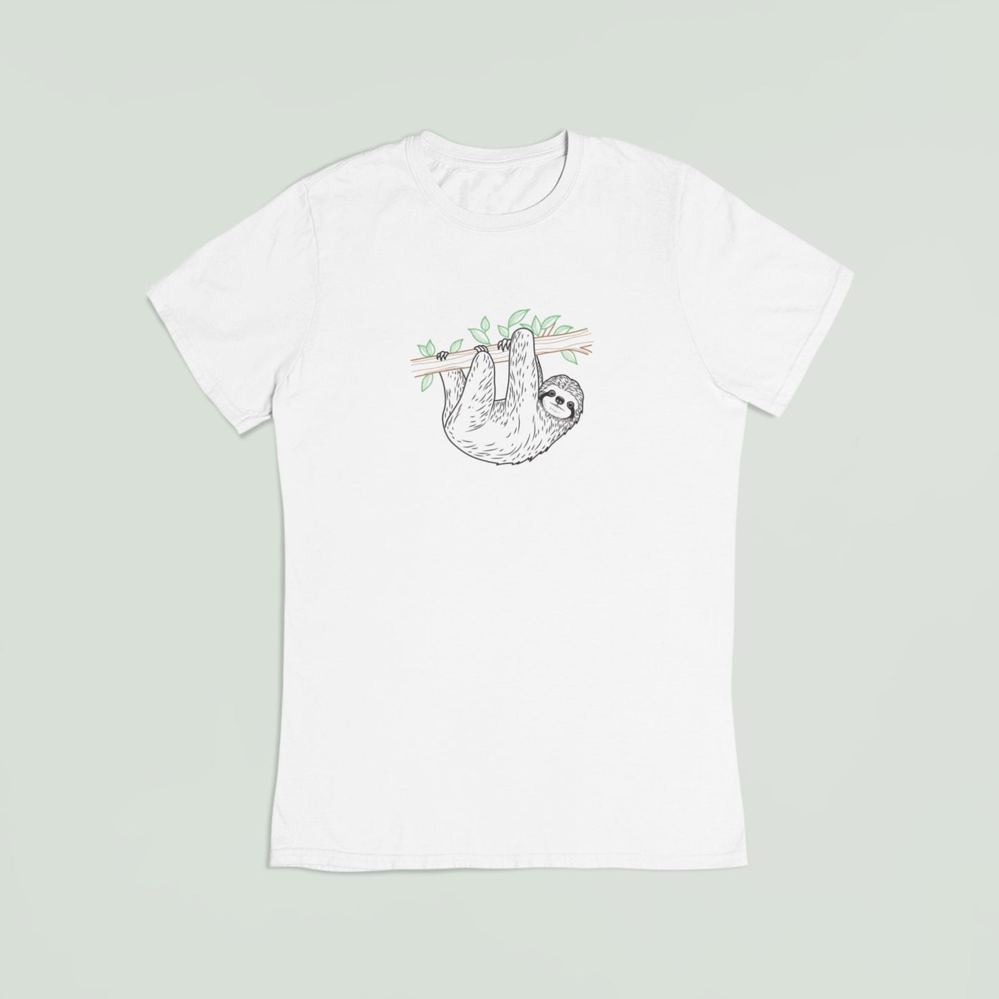Eco-Friendly Women's T-Shirt – Sloth