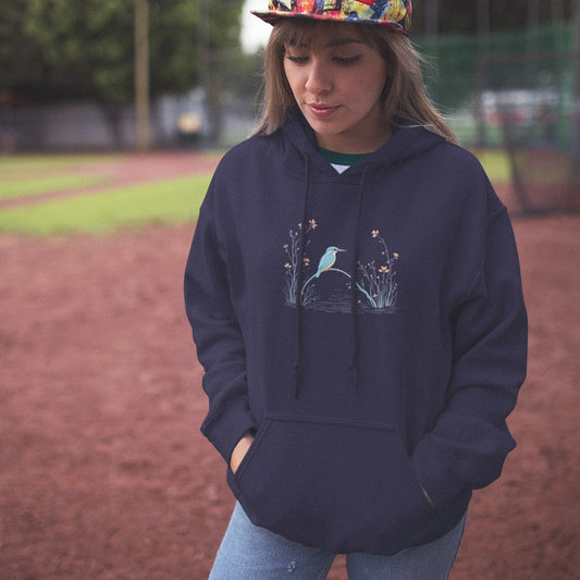 Sustainable Hoodie – Kingfisher