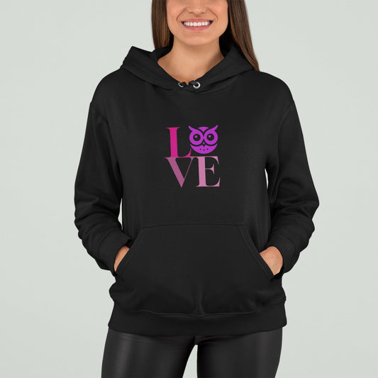 Sustainable Hoodie – Owl Love