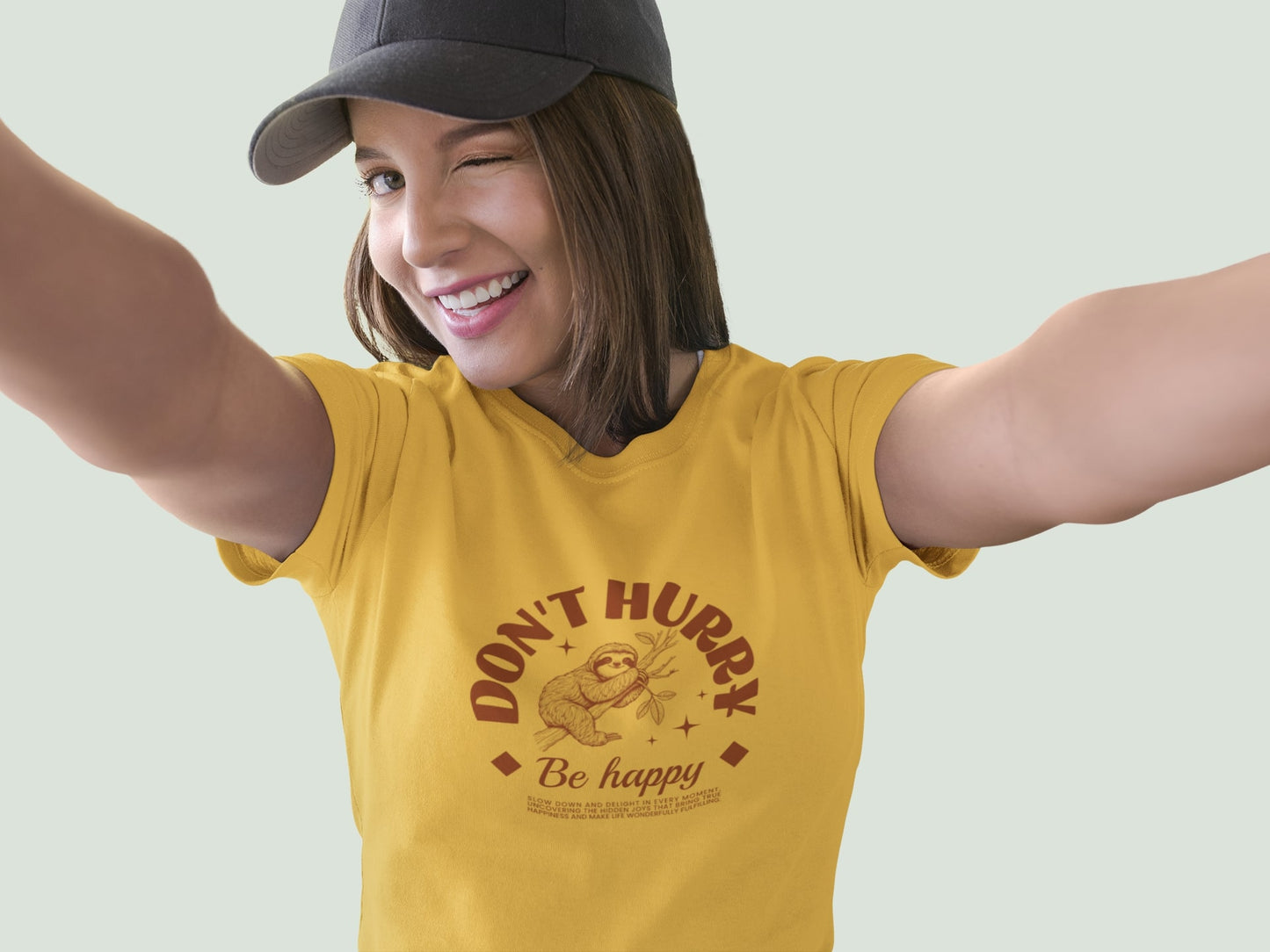Eco-Friendly Nature T-Shirt – Sloth
