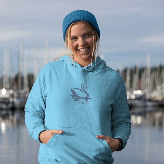 Sustainable Hoodie – Swan