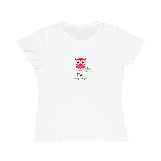 Eco-Friendly Women's T-Shirt – Owl